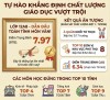 KHÔNG CHỈ LÀ ĐIỂM SỐ MÀ LÀ HÀNH TRÌNH PHÁT TRIỂN TOÀN DIỆN.