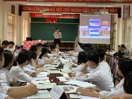 TỔ NGOẠI NGỮ: HỘI GIẢNG TUẦN HỌC SỐ 4 NĂM HỌC 2019 - 2020