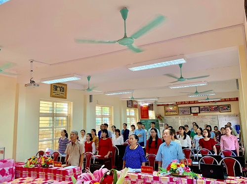 HỘI NGHỊ CÁN BỘ GIÁO VIÊN TRƯỜNG THPT NGUYỄN TẤT THÀNH NĂM HỌC 2019 - 2020