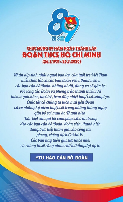 TRƯỜNG THPT NGUYỄN TẤT THÀNH TUYÊN TRUYỀN KỶ NIỆM 89 NĂM NGÀY THÀNH LẬP ĐOÀN TNCS HỒ CHÍ MINH (26/3/1931-26/3/2020)